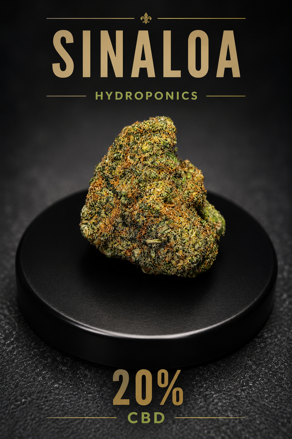 Sinaloa Hydroponics | Flor CBD Premium 20%