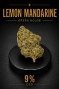 Lemon Mandarine Green House | Flor CBD 9%