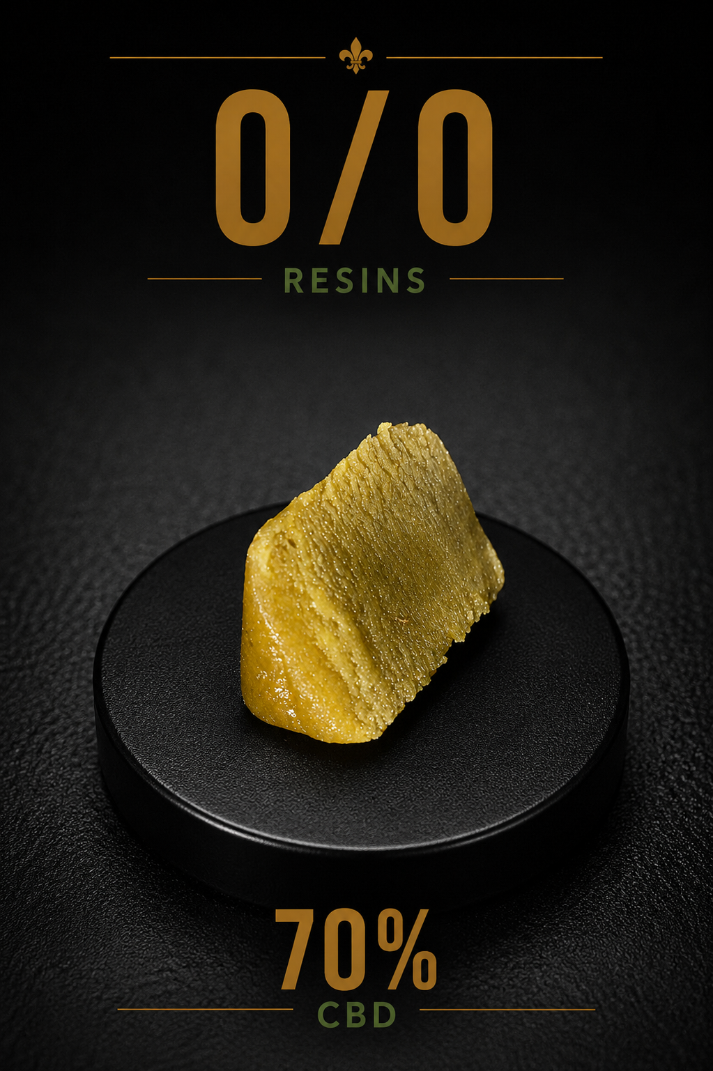 0/0 Resins | Resina CBD 70%
