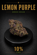 Lemon Purple Green House | Flor CBD 10%