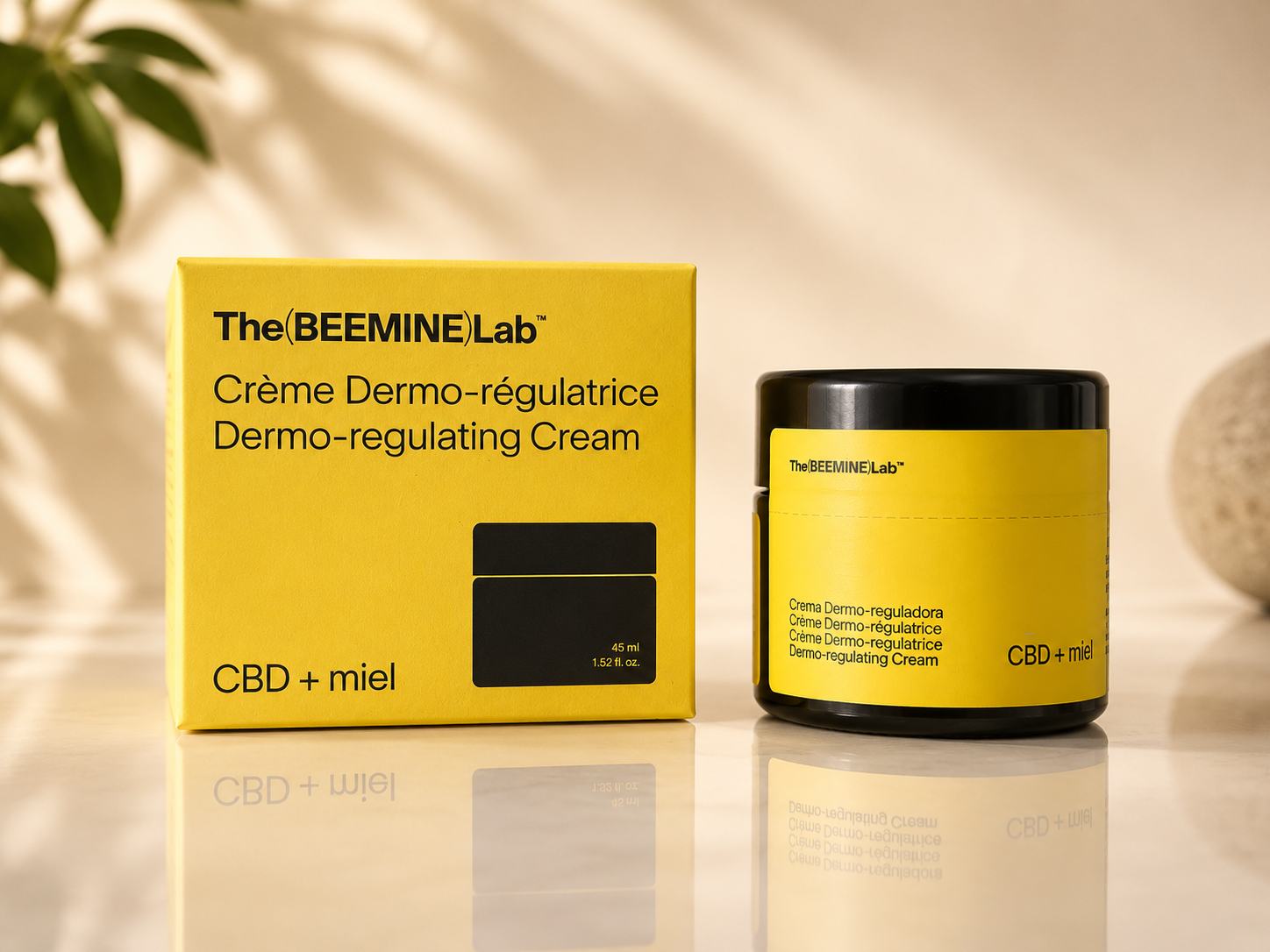 Crema Dermo-reguladora CBD + Miel | Equilibrio e Hidratación Facial