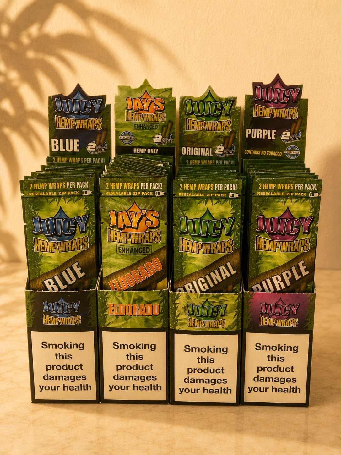 Juicy Hemp Wraps | Blunts de Cáñamo Naturales
